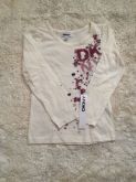 Blusa infantil manga longa Donna Karan